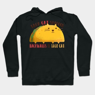 Cute Taco Cat Graphic Tee Hoodie